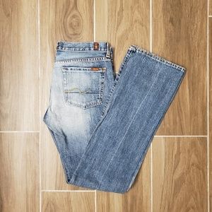 7 For All Mankind straight leg/slight bootcut jean